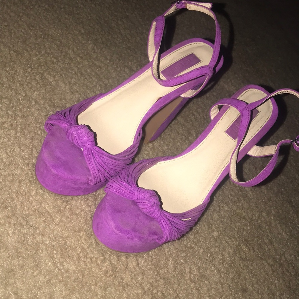 Pink Fuchsia Forever 21 Heels